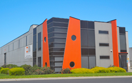 Image of the Metalwork structure seen from the outside