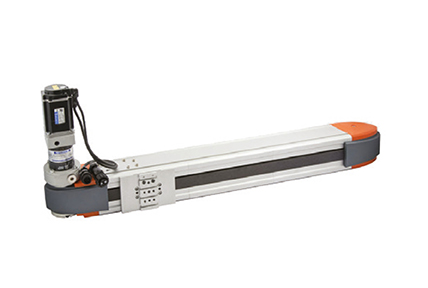 Belt-drive rodless electric axis, Shak Elektro Series, with BRUSHLESS or STEPPING motor