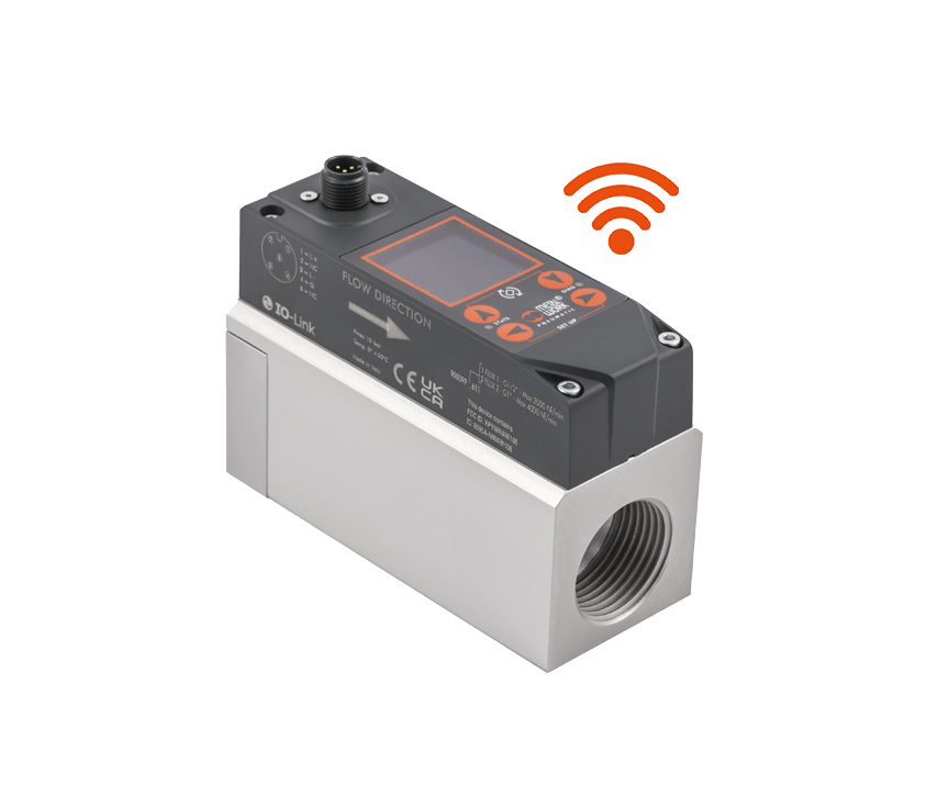 Range widening: Flowmeter Series FLUX 1 and 2 Wireless version