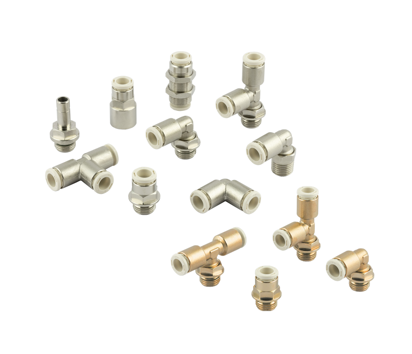 Push-in fittings Series F PLUS Metal Work